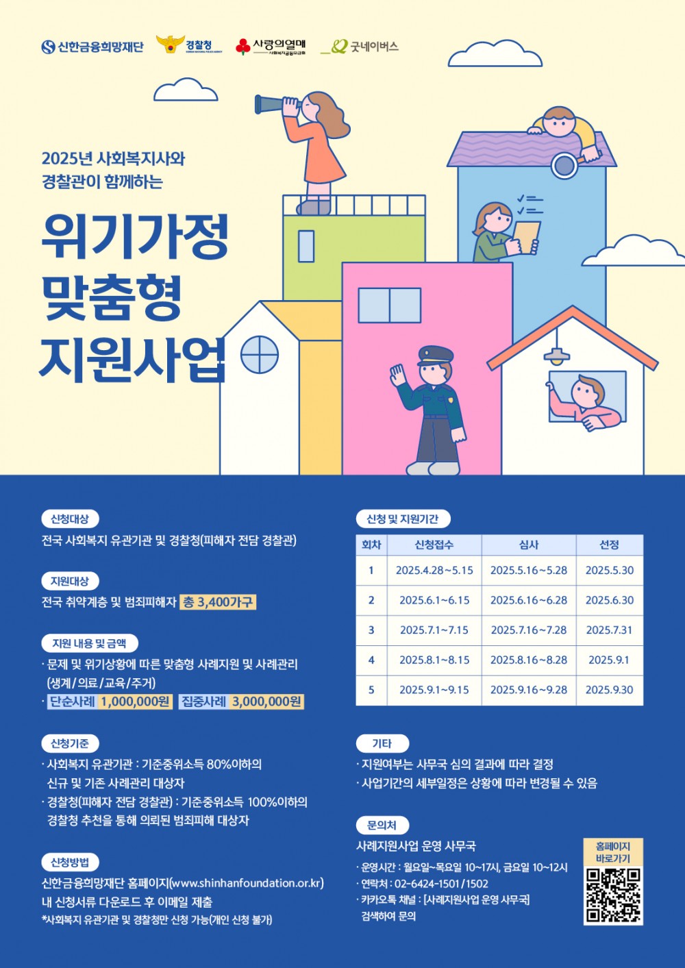 위기가정지원사업 신한