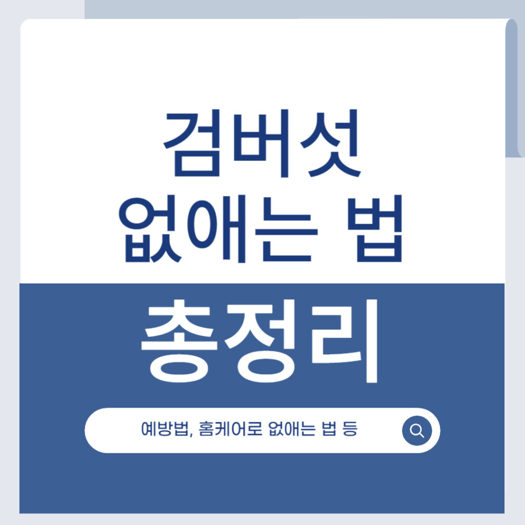 검버섯 없애는 법|생기는 이유부터 홈케어 방법, 효과 본 후기까지 총정리! 1 제목을 입력해주세요 001 1